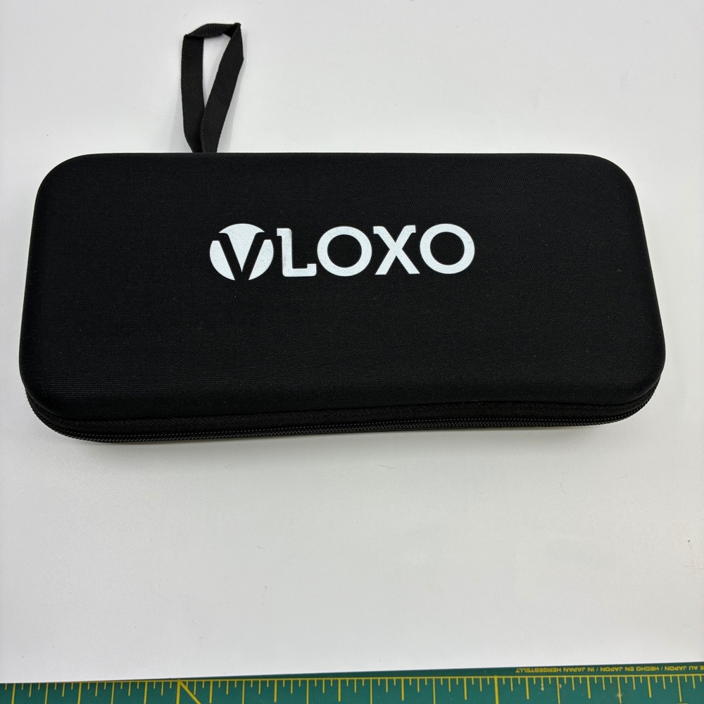 VLOXO electric scissors shears with 2 tips and case tested